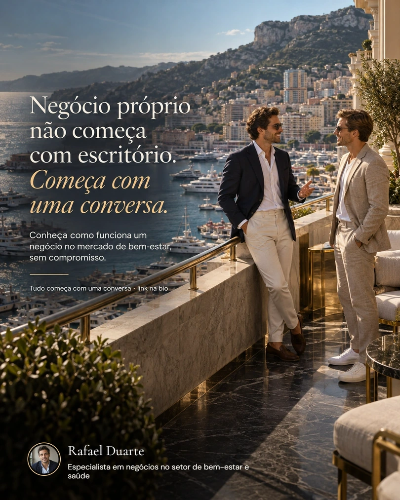Post real de oportunidade no modelo Prestige
